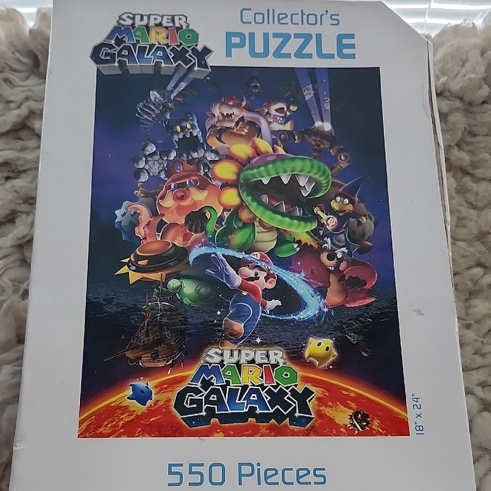 Super Mario Galaxy Collector's Puzzle 550 Pieces